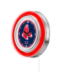 15" Boston Red Sox Neon Clock