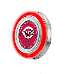 15" Cincinnati Reds Neon Clock