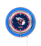 15" Cleveland Guardians Neon Clock