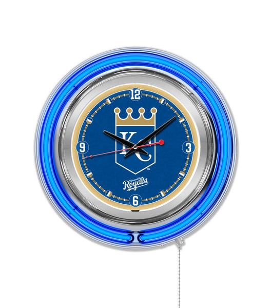 15" Kansas City Royals Neon Clock