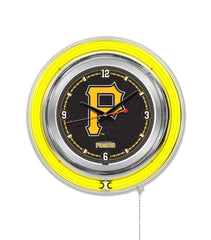 Pittsburgh Pirates 15" Neon Clock