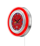 15" St. Louis Cardinals Neon Clock