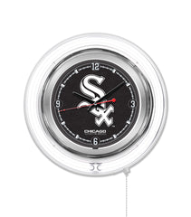 Chicago White Sox 15" Neon Clock