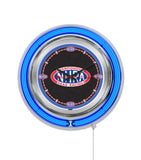 15" NHRA Drag Racing Neon Clock