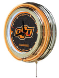 15" Oklahoma State University Cowboys Neon Clock
