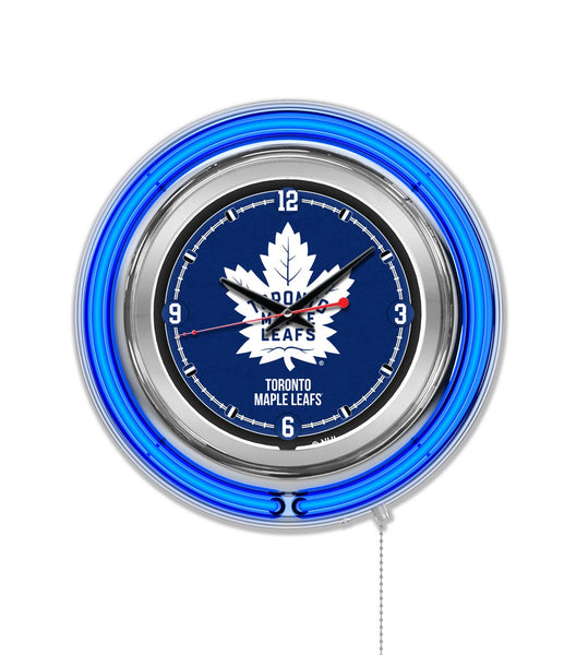 15" Toronto Maple Leafs Neon Clock