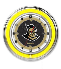 Central Florida Knights Officially Licensed Logo Neon Clock