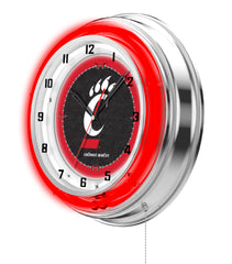 19" Cincinnati Bearcats Neon Clock