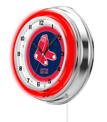19" Boston Red Sox Neon Clock