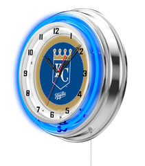 19" Kansas City Royals Neon Clock