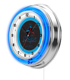 19" Miami Marlins Neon Clock