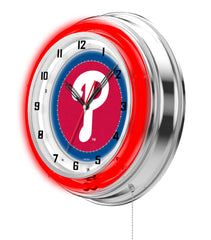 19" Philadelphia Phillies Neon Clock