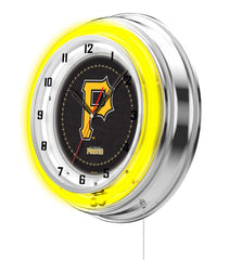 19" Pittsburgh Pirates Neon Clock