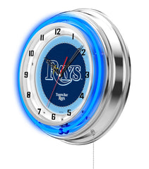 19" Tampa Bay Rays Neon Clock