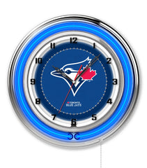 19" Toronto Blue Jays Officially Licensed Logo Neon Clock