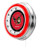 19" Ottawa Senators Neon Clock