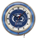 19" Penn State Nittany Lions Neon Clock