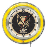 19" United States Military Academy ARMY Neon Clock