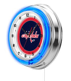 19" Washington Capitals Neon Clock