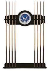 United States Air Force Cue Rack with Black Finish