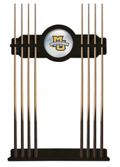 Marquette University Cue Rack with Black Finish