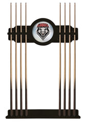 University of New Mexico Cue Rack with Black Finish