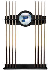 St. Louis Blues Cue Rack with Black Finish