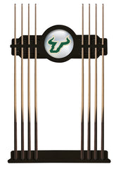 University of Southern Florida Cue Rack with Black Finish