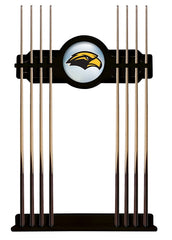 University of Southern Miss Cue Rack with Black Finish