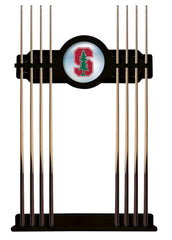 Stanford University Cue Rack with Black Finish
