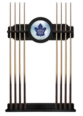 Toronto Maple Leafs Cue Rack with Black Finish