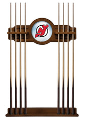 New Jersey Devils Cue Rack with Chardonnay Finish