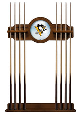 Pittsburgh Penguins Cue Rack with Chardonnay Finish