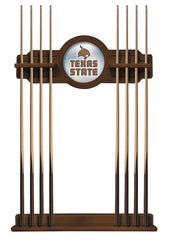 Texas State Cue Rack with Chardonnay Finish