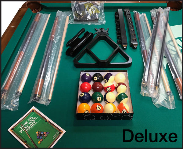 Deluxe Billiard Play Kit | Pool Table Accessory Kit