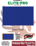 Elite-Pro by Hainsworth Euro Blue Non-Logo Billiard Cloth