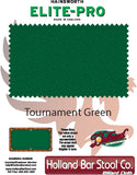 Elite-Pro Tournament Green by Hainsworth Non-Logo Billiard Cloth