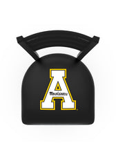 App State Mountaineers L014 Officially Licensed Logo Bar Stool Home Decor Top View