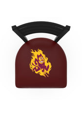 Arizona State Sparky L014 Officially Licensed Logo Bar Stool Home Decor Top View