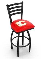 Calgary Flames L014 Officially Licensed Logo Bar Stool Home Decor