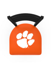 Clemson Tigers L014 Officially Licensed Logo Holland Bar Stool Home Decor Top View