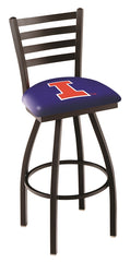 University of Illinois Fighting Illinis L014 Officially Licensed Logo Holland Bar Stool Home Decor