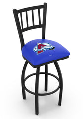 Colorado Avalanche NHL L018 Bar Stool | 25", 30", 36" Seat Height Colorado Avalanche Ice Hockey Barstool
