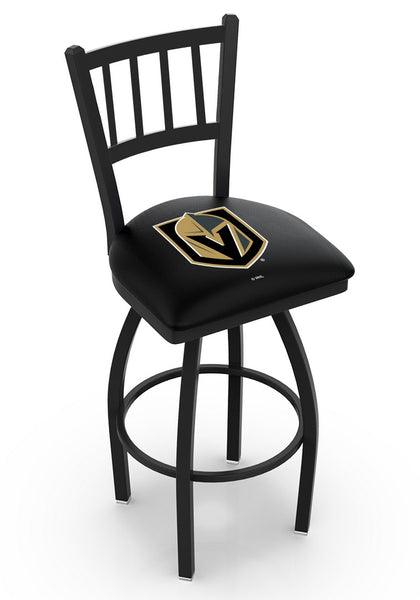 Vegas Golden Knights L018 Bar Stool | NHL Vegas Golden Knights Team Logo Bar Stool