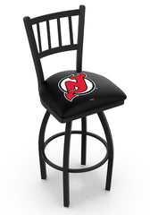New Jersey Devils NHL L018 Bar Stool | 25", 30", 36" Seat Height New Jersey Devils Ice Hockey Barstool