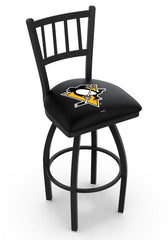 Pittsburgh Penguins NHL L018 Bar Stool | 25", 30", 36" Seat Height Pittsburgh Penguins Ice Hockey Barstool