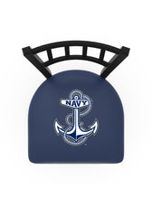 US Naval Academy L018 Bar Stool | NCAA US Naval Academy Bar Stool