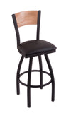 West Virginia Mountaineers L038 Laser Engraved Bar Stool by Holland Bar Stool