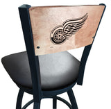 Detroit Red Wings L038 Laser Engraved Bar Stool by Holland Bar Stool
