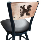 Hawaii Rainbow Warriors L038 Laser Engraved Bar Stool by Holland Bar Stool